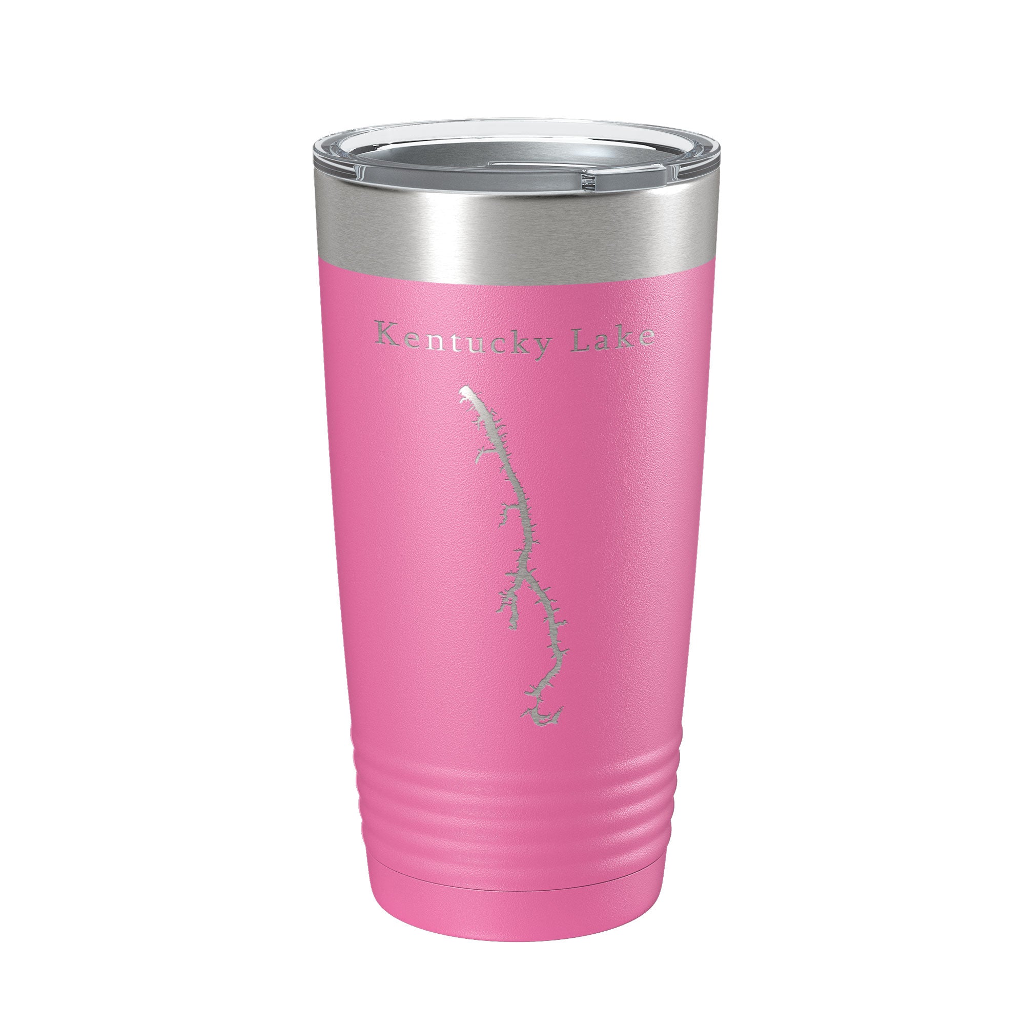 Kentucky Lake Map Tumbler Travel Mug Insulated Laser Engraved Coffee Cup Kentucky, Tennessee 20 oz