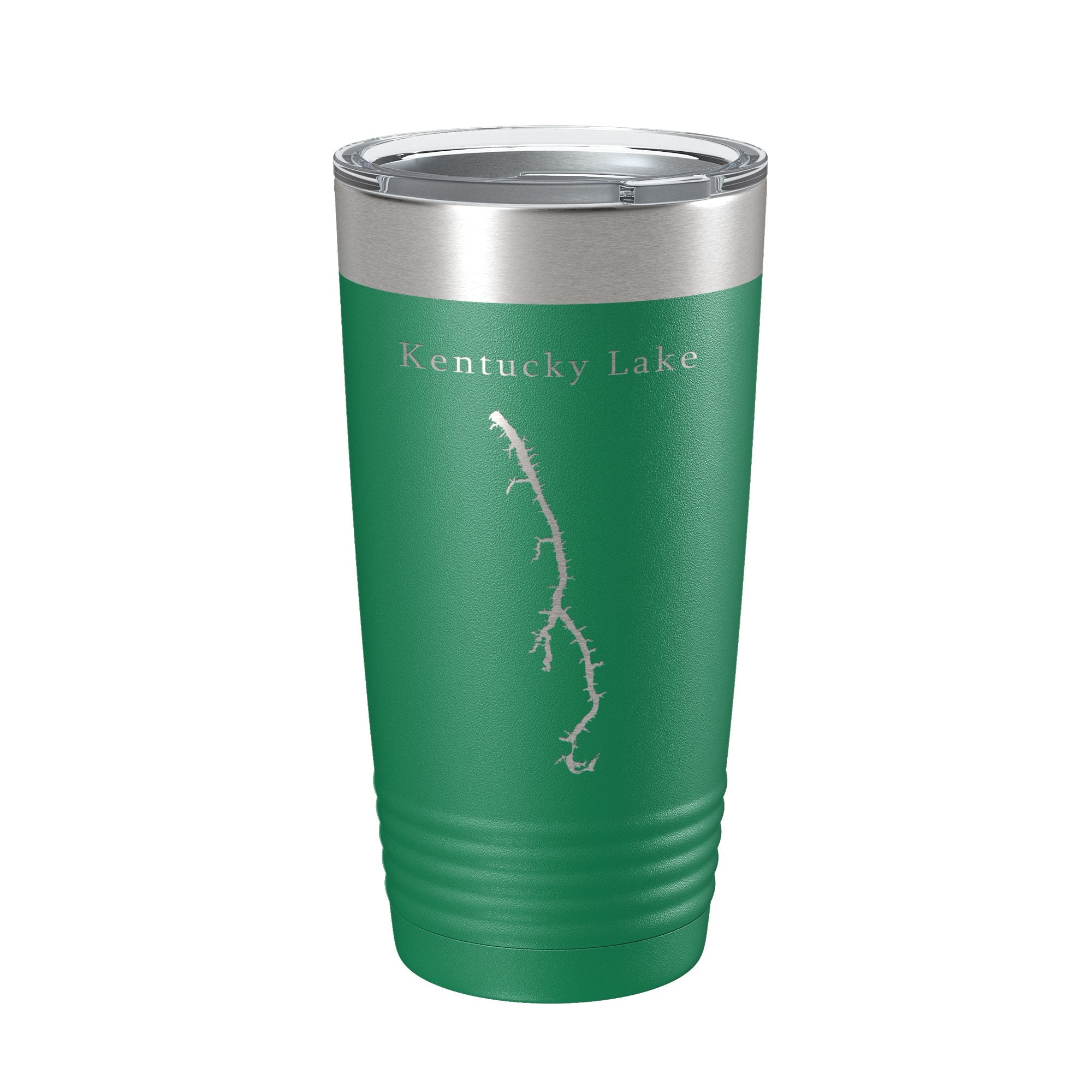 Kentucky Lake Map Tumbler Travel Mug Insulated Laser Engraved Coffee Cup Kentucky, Tennessee 20 oz