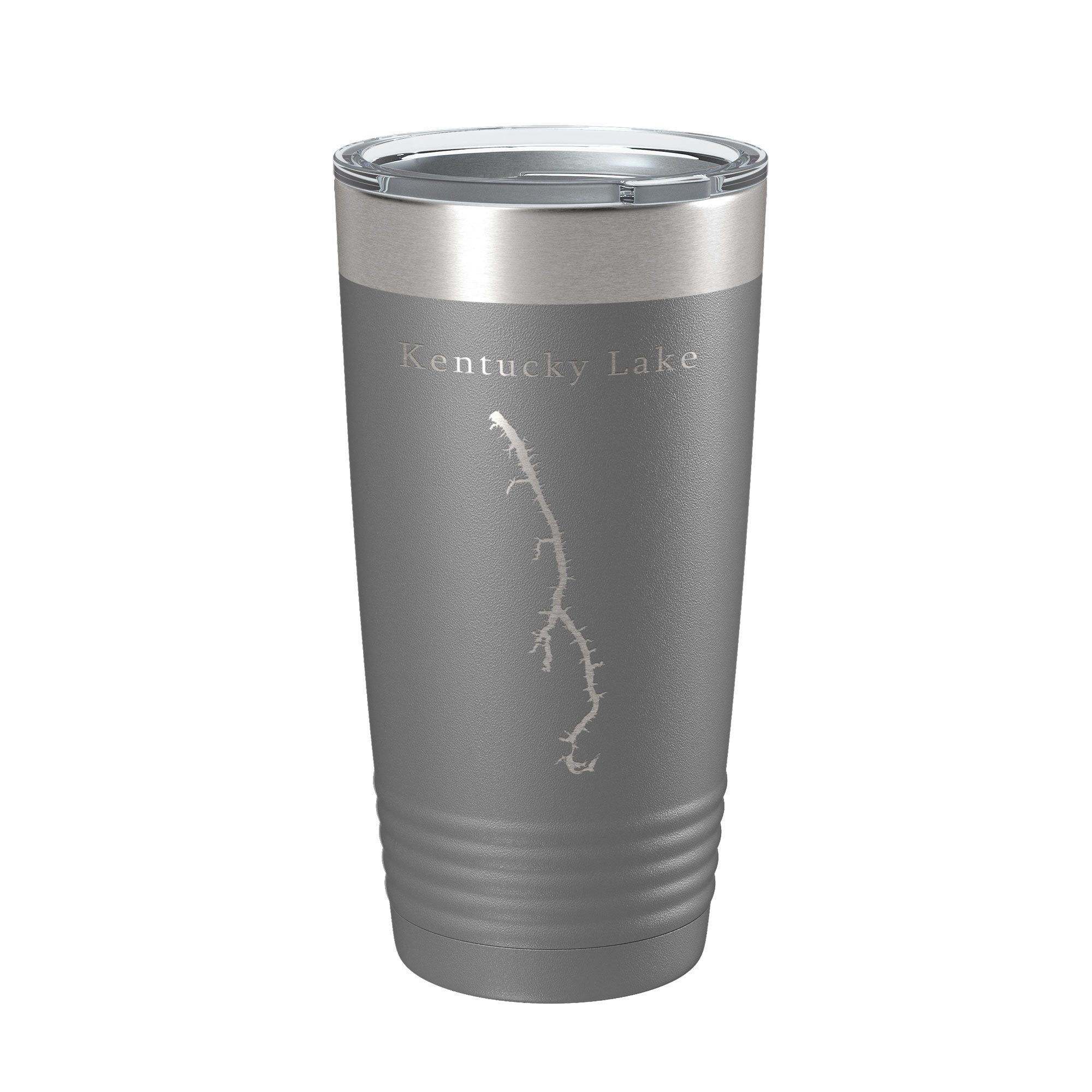 Kentucky Lake Map Tumbler Travel Mug Insulated Laser Engraved Coffee Cup Kentucky, Tennessee 20 oz